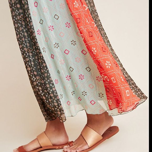 NWT Anthropologie Margot Pleated Maxi Skirt - Picture 4 of 5